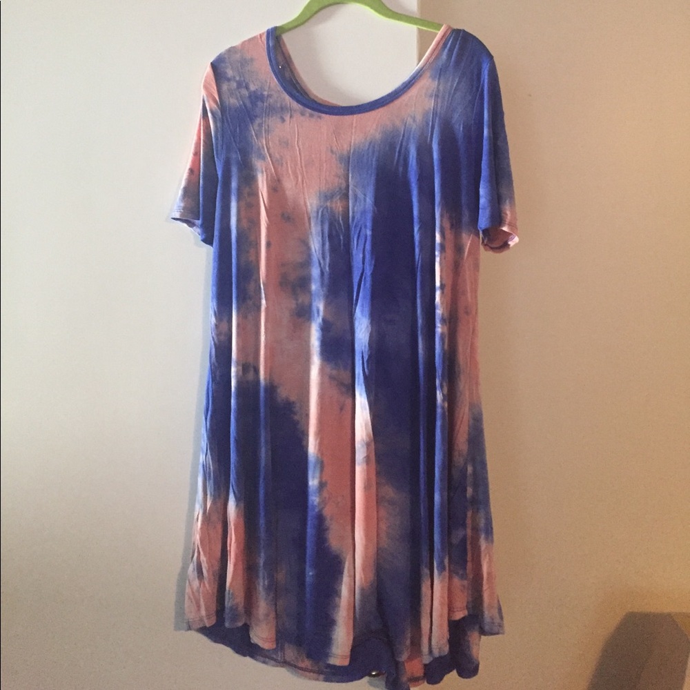Gypsy warrior tie dye dress